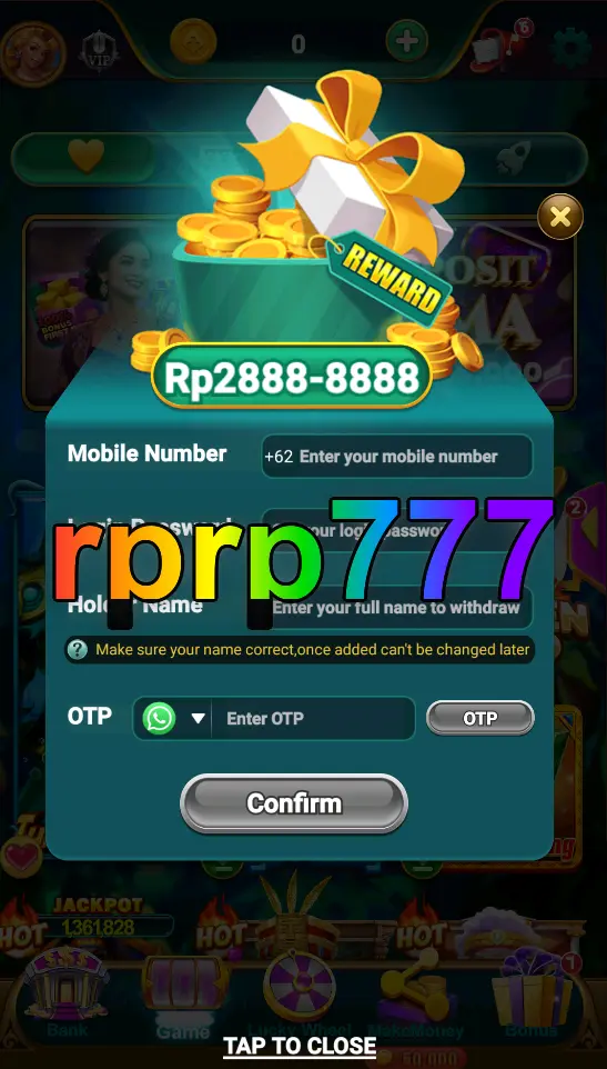 rprp777 Masuk